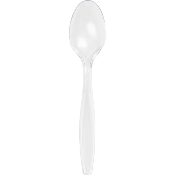 Touch Of Color Clear Plastic Spoons, 6.75", 288PK 010551